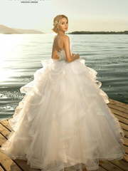 Свадебное платье Виолетта. Силуэт Пышное. Цвет Белый / Молочный. Вид 2