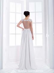 Свадебное платье 155. Силуэт Прямое, Греческий. Цвет Белый / Молочный. Вид 2