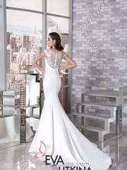 Свадебное платье Джессика. Силуэт Прямое, Рыбка. Цвет Белый / Молочный. Вид 2