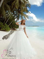 Свадебное платье Белинни. Силуэт Пышное. Цвет Белый / Молочный. Вид 1