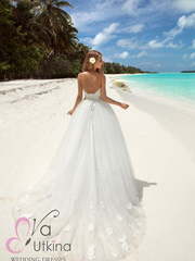 Свадебное платье Бель. Силуэт Пышное. Цвет Белый / Молочный. Вид 2