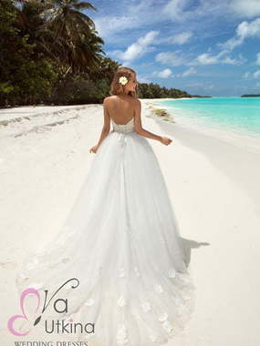 Свадебное платье Бель. Силуэт Пышное. Цвет Белый / Молочный. Вид 2