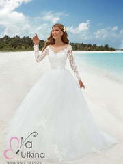 Свадебное платье Магдалена. Силуэт Пышное. Цвет Белый / Молочный. Вид 1