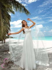 Свадебное платье Фея. Силуэт Прямое, Греческий. Цвет Белый / Молочный. Вид 1