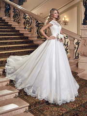 Свадебное платье Диана. Силуэт Пышное. Цвет Белый / Молочный. Вид 1