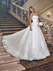 Свадебное платье Моника 2. Силуэт Пышное. Цвет Белый / Молочный. Вид 1