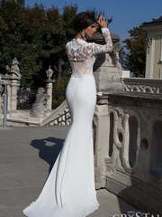 Свадебное платье Floria. Силуэт Прямое, Рыбка. Цвет Белый / Молочный. Вид 2