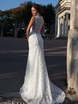Свадебное платье Damask. Силуэт Прямое, Рыбка. Цвет Белый / Молочный. Вид 2