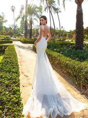 Свадебное платье Elle. Силуэт Прямое, Рыбка. Цвет Белый / Молочный. Вид 2