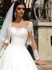 Свадебное платье Alika. Силуэт Пышное. Цвет Белый / Молочный. Вид 2