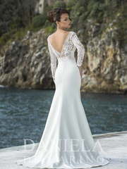 Свадебное платье Baltar. Силуэт Прямое, Рыбка. Цвет Белый / Молочный, Айвори / Капучино. Вид 2