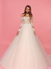 Свадебное платье Kennedy. Силуэт Пышное. Цвет Белый / Молочный, Айвори / Капучино. Вид 1