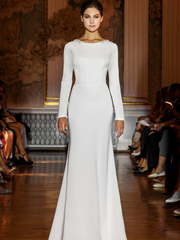 Свадебное платье Cutty Sark. Силуэт Прямое, Рыбка. Цвет Белый / Молочный. Вид 1