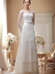 Свадебное платье Gala. Силуэт Прямое. Цвет Белый / Молочный. Вид 1