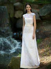 Свадебное платье Rugiada. Силуэт Прямое. Цвет Белый / Молочный, Айвори / Капучино. Вид 1