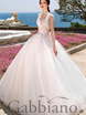 Свадебное платье Аланис. Силуэт Пышное. Цвет Белый / Молочный, оттенки Розового. Вид 1