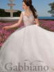 Свадебное платье Аланис. Силуэт Пышное. Цвет Белый / Молочный, оттенки Розового. Вид 3