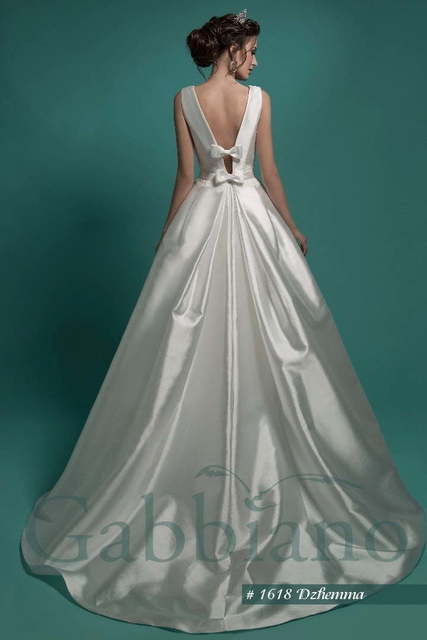 Свадебное платье Джемма. Силуэт Пышное. Цвет Белый / Молочный. Вид 2