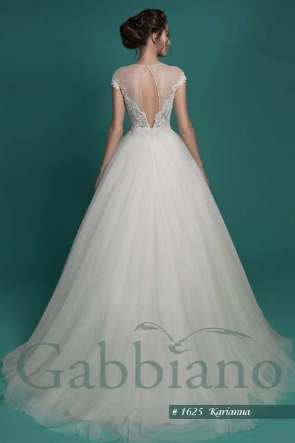 Свадебное платье Карианна. Силуэт Пышное. Цвет Белый / Молочный. Вид 2