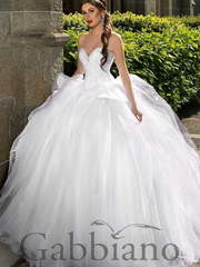 Свадебное платье Жаде. Силуэт Пышное. Цвет Белый / Молочный. Вид 1