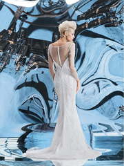 Свадебное платье Terra. Силуэт Прямое, Рыбка. Цвет Белый / Молочный. Вид 2
