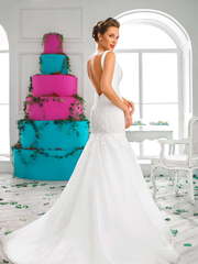 Свадебное платье Dezire. Силуэт Рыбка. Цвет Белый / Молочный. Вид 2