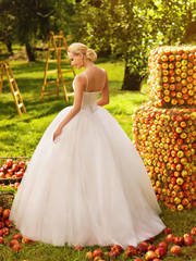 Свадебное платье Stefanel. Силуэт Пышное. Цвет Белый / Молочный. Вид 2