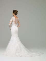 Свадебное платье Ariel. Силуэт Рыбка. Цвет Белый / Молочный. Вид 2