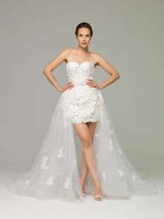 Свадебное платье Rose. Силуэт Прямое. Цвет Белый / Молочный. Вид 1