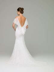 Свадебное платье Marygold. Силуэт Прямое, Рыбка. Цвет Белый / Молочный. Вид 2