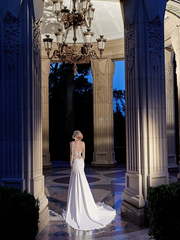 Свадебное платье Jansi. Силуэт Прямое, Рыбка. Цвет Белый / Молочный. Вид 2