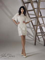 Свадебное платье Plesana. Силуэт Прямое. Цвет Белый / Молочный, Айвори / Капучино. Вид 1