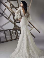 Свадебное платье Lordez. Силуэт Прямое, Рыбка. Цвет Белый / Молочный. Вид 2