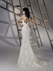 Свадебное платье Prusia. Силуэт Прямое, Рыбка. Цвет Белый / Молочный. Вид 2