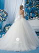 Свадебное платье Lauretta. Силуэт Пышное. Цвет Белый / Молочный. Вид 2