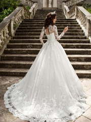 Свадебное платье Magnolia. Силуэт Пышное. Цвет Белый / Молочный. Вид 2