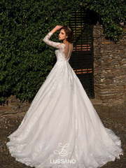 Свадебное платье Dia. Силуэт Пышное. Цвет Белый / Молочный, Айвори / Капучино. Вид 2