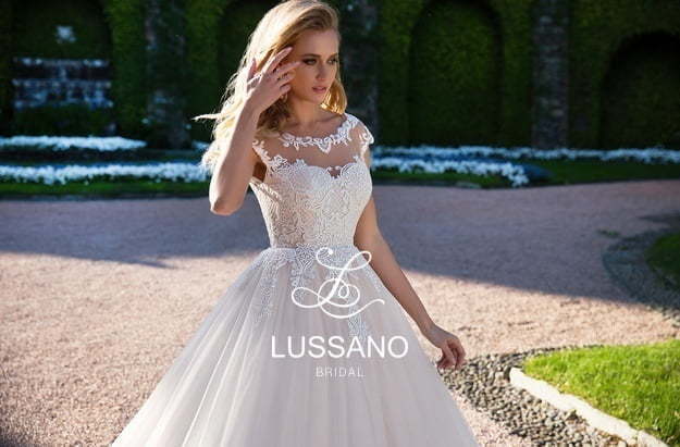 Свадебное платье Dellen. Силуэт Пышное. Цвет Айвори / Капучино, Белый / Молочный, оттенки Розового. Вид 3