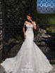 Свадебное платье Dallyce. Силуэт Рыбка. Цвет Белый / Молочный. Вид 1
