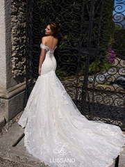 Свадебное платье Dallyce. Силуэт Рыбка. Цвет Белый / Молочный. Вид 2