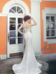 Свадебное платье Ланви. Силуэт Рыбка. Цвет Белый / Молочный. Вид 2