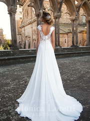 Свадебное платье Mariana. Силуэт Прямое. Цвет Белый / Молочный. Вид 2