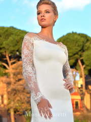 Свадебное платье Gabriella. Силуэт Прямое. Цвет Белый / Молочный. Вид 2