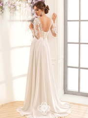 Свадебное платье Killian. Силуэт Прямое. Цвет Белый / Молочный, Айвори / Капучино. Вид 1