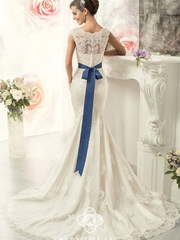 Свадебное платье Dorin. Силуэт Рыбка. Цвет Белый / Молочный. Вид 2