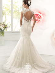 Свадебное платье Devan. Силуэт Рыбка. Цвет Белый / Молочный. Вид 2