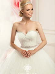 Свадебное платье Dabby. Силуэт Пышное. Цвет Белый / Молочный. Вид 1