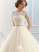Свадебное платье 13610. Силуэт Пышное. Цвет Белый / Молочный. Вид 1