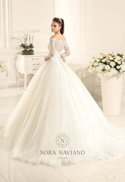 Свадебное платье Alana. Силуэт Пышное. Цвет Белый / Молочный. Вид 2