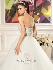 Свадебное платье Alexandra. Силуэт Пышное. Цвет Белый / Молочный. Вид 2